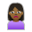 Woman Pouting: Medium-Dark Skin Tone