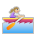 Woman Rowing Boat: Medium-Light Skin Tone