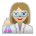 Woman Scientist: Medium-Light Skin Tone