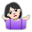 Woman Shrugging: Light Skin Tone