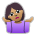 Woman Shrugging: Medium Skin Tone