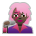 Woman Singer: Dark Skin Tone