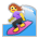Woman Surfing