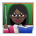 Woman Teacher: Dark Skin Tone