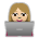 Woman Technologist: Medium-Light Skin Tone