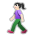Woman Walking: Light Skin Tone