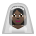 Woman with Veil: Dark Skin Tone
