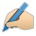 Writing Hand: Medium-Light Skin Tone