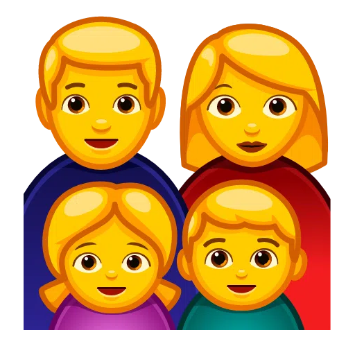 Rodina: Muž, Žena, Dívka, Chlapec