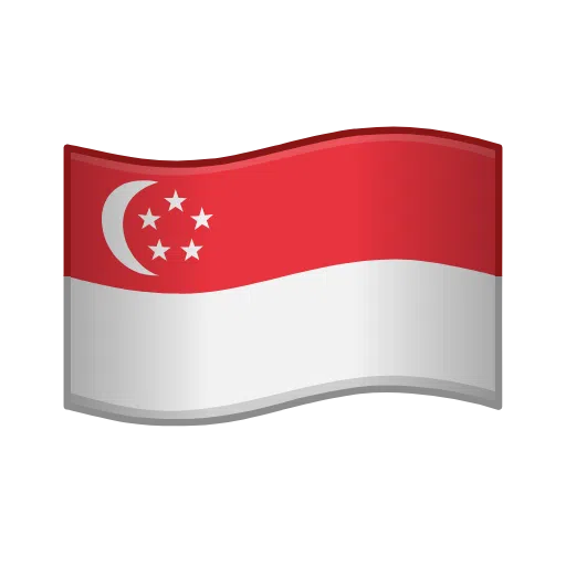 Vlajka: Singapur
