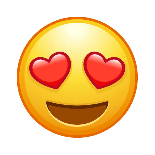 Rosto Sorridente Com Corações