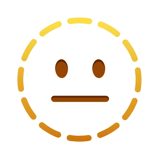 Лицо пунктиром для Telegram Telemoji (November 2023)