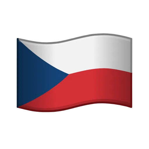 Флаг: Чехия для Telegram Telemoji (November 2023)