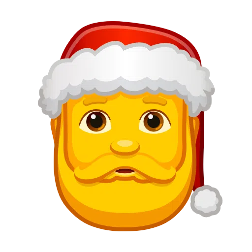 Санта-Клаус для Telegram Telemoji (November 2023)