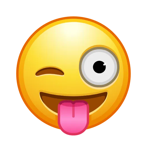 Показывает язык и подмигивает для Telegram Telemoji (November 2023)