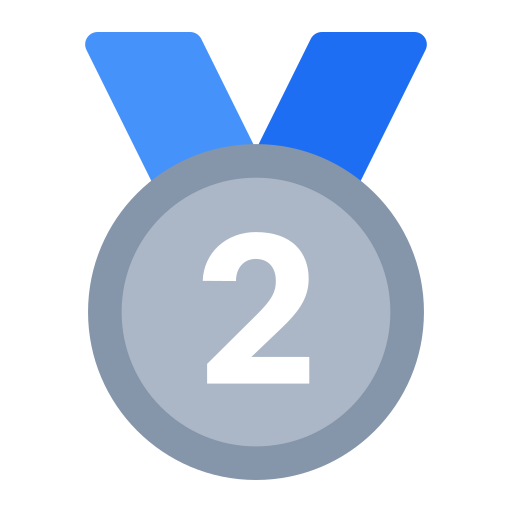 2nd Place Medal 2nd Place Medal