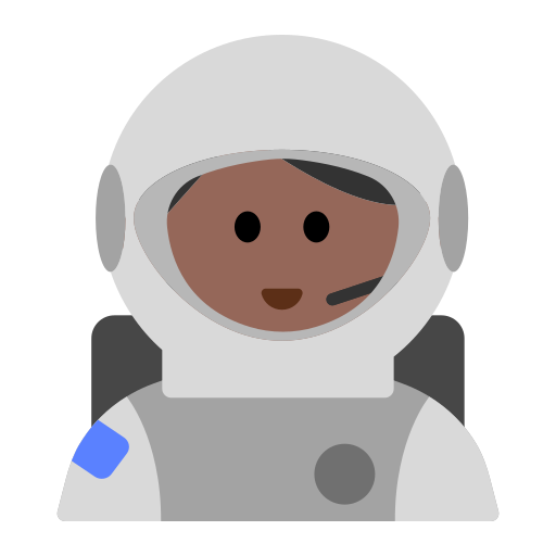 Astronaut: Medium-Dark Skin Tone
