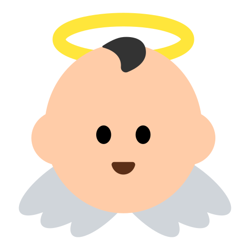 Baby Angel: Light Skin Tone