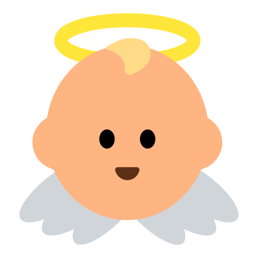 Baby Angel: Medium-Light Skin Tone