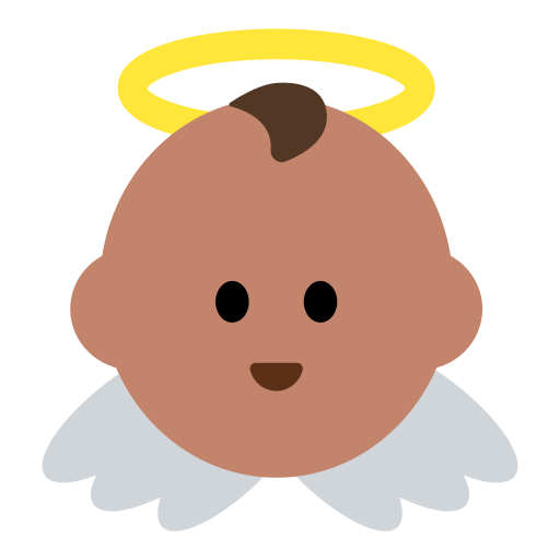 Baby Angel: Medium Skin Tone