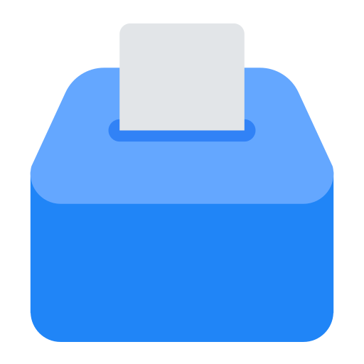 Ballot Box with Ballot Ballot Box with Ballot