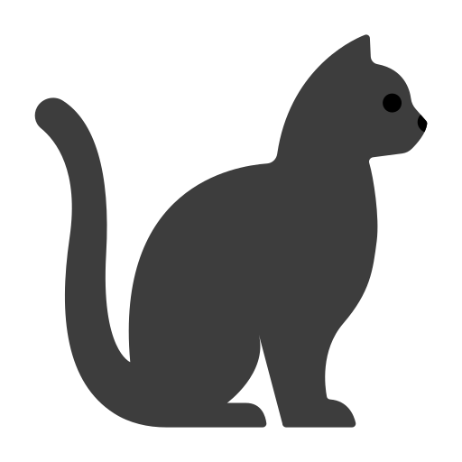 Black Cat Emoji 🐈‍⬛