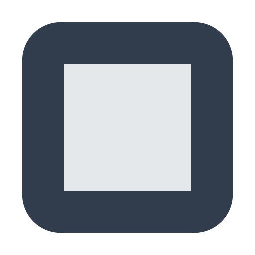 Black Square Button Black Square Button