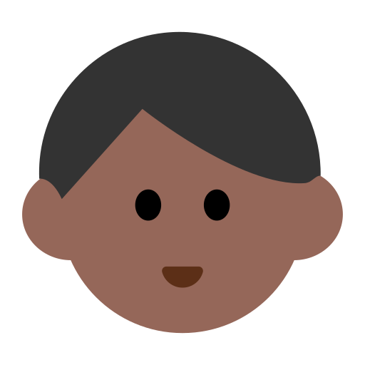 Boy: Medium-Dark Skin Tone
