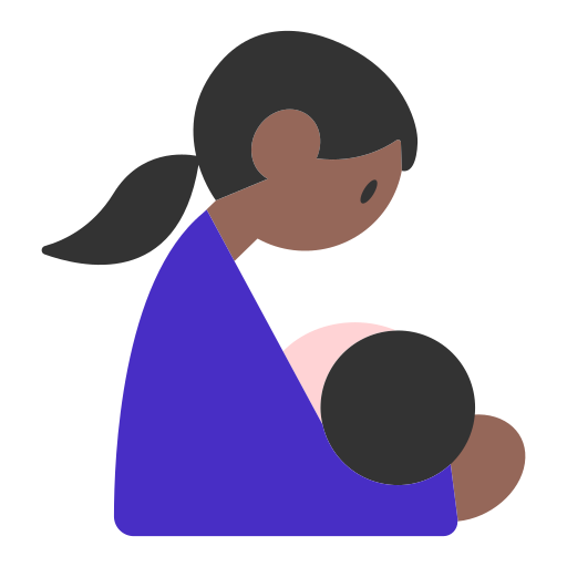 Breast-Feeding: Medium-Dark Skin Tone