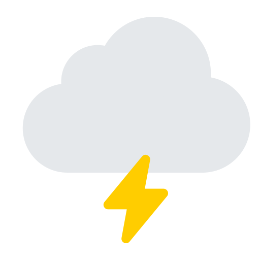 Cloud with Lightning Cloud with Lightning