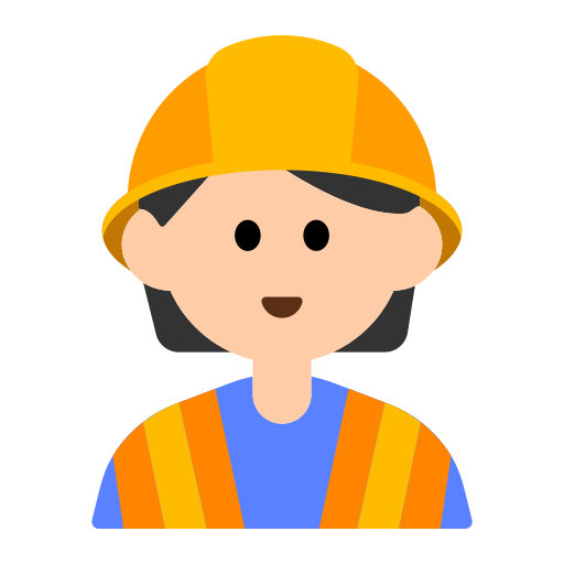 Construction Worker: Light Skin Tone