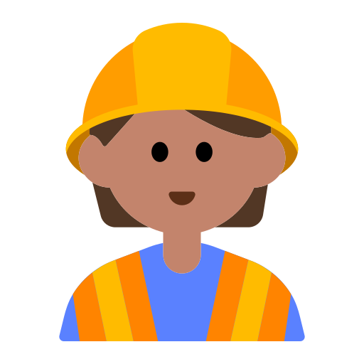 Construction Worker: Medium Skin Tone