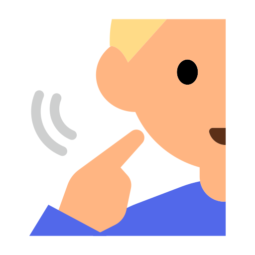 Deaf Man: Medium-Light Skin Tone