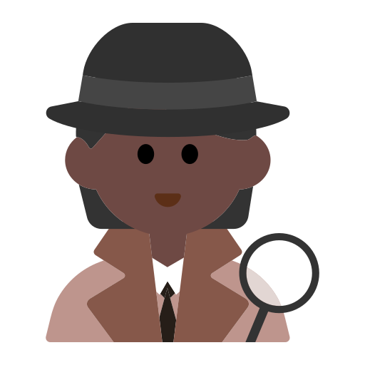 Detective: Dark Skin Tone