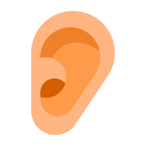 Ear: Medium-Light Skin Tone