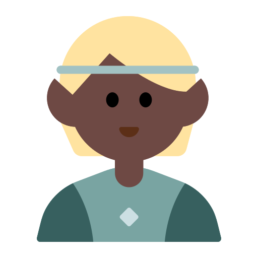 Elf: Dark Skin Tone