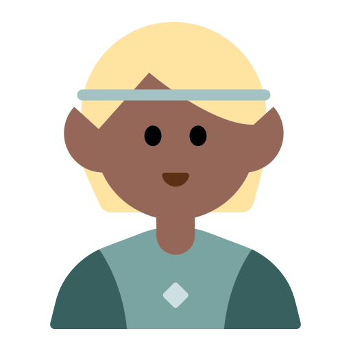 Elf: Medium-Dark Skin Tone