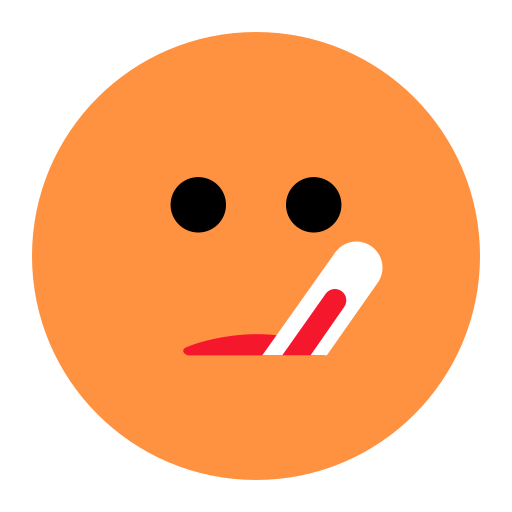 Face with Thermometer