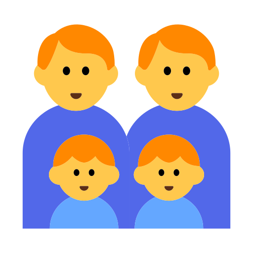 Family: Man, Man, Boy, Boy