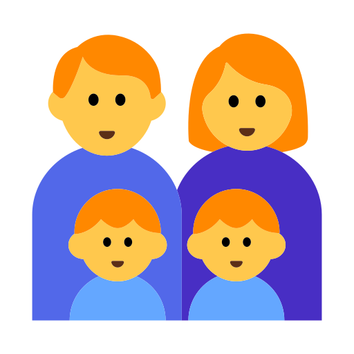 Family: Man, Woman, Boy, Boy