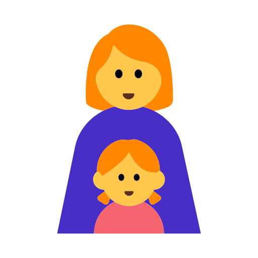Family: Woman, Girl