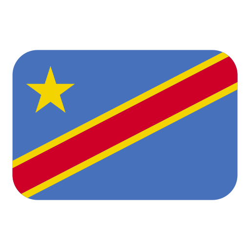 Flag: Congo - Kinshasa Flag: Congo - Kinshasa