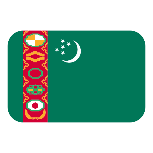 Flag: Turkmenistan Flag: Turkmenistan