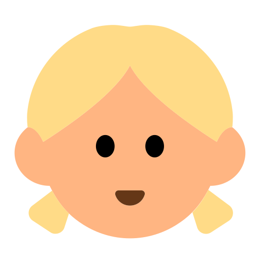 Girl: Medium-Light Skin Tone