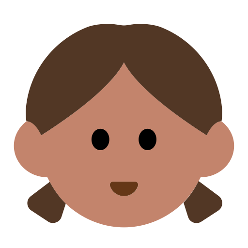 Girl: Medium Skin Tone