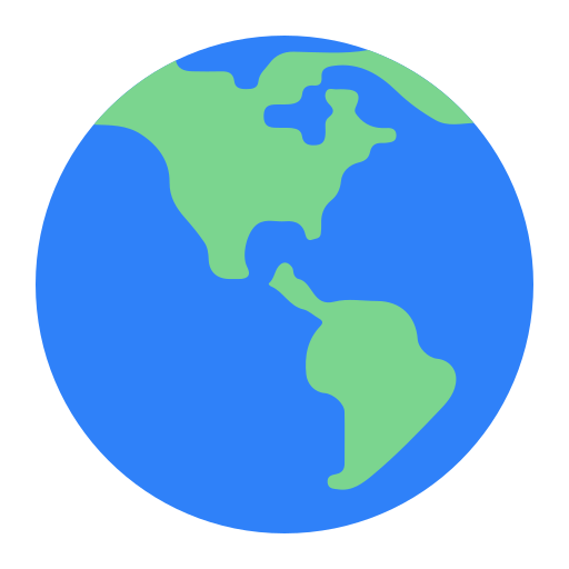 Globe Showing Americas Globe Showing Americas