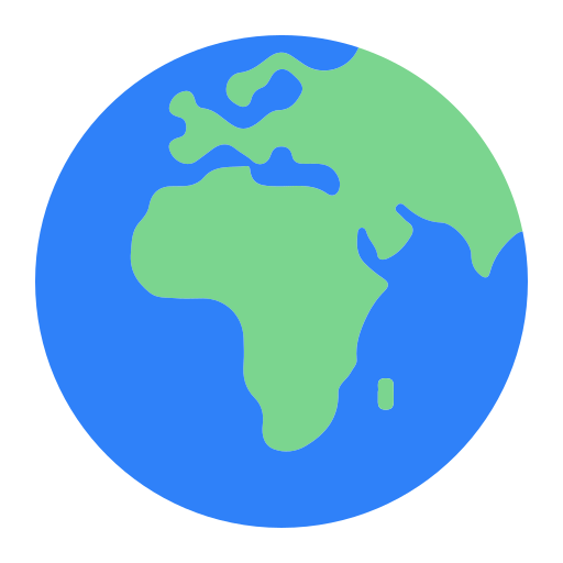 Globe Showing Europe-Africa Globe Showing Europe-Africa