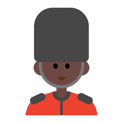 Guard: Dark Skin Tone