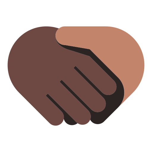Handshake: Dark Skin Tone, Medium Skin Tone