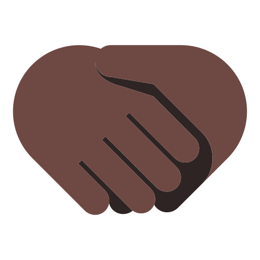 Handshake: Dark Skin Tone